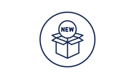 New products icon