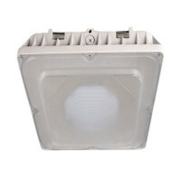 OUC1080MV50WH Vela OUC Dimmable Canopy, 80 W Fixture, 120 to 277 V AC, Fine Textured Powder Coated Housing