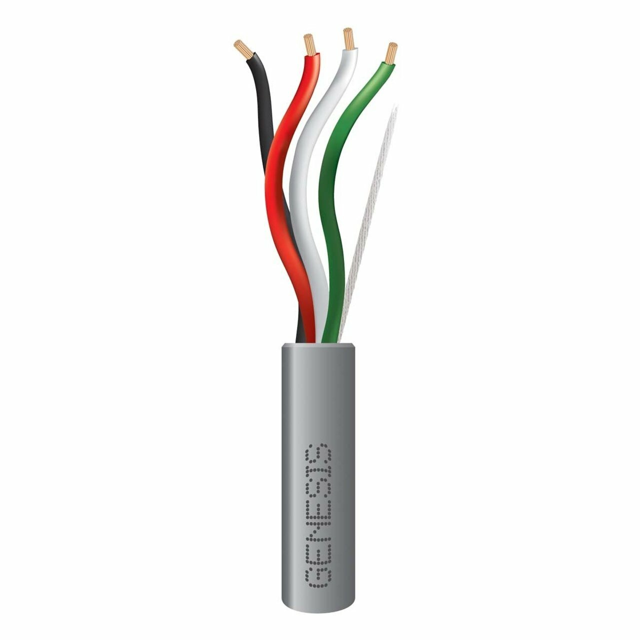 18/4 STRANDED CABLE - 1000 FT PULL BOX - GRAY