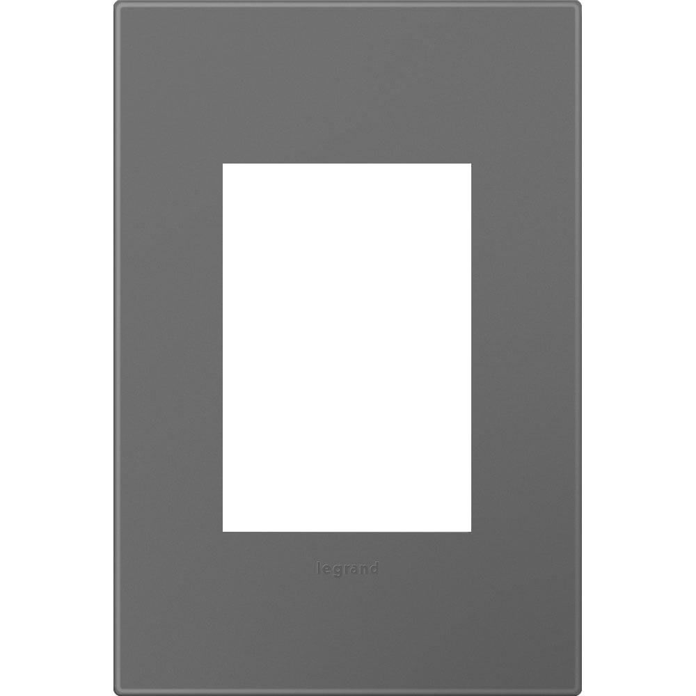 AWP1G3MG4 Adorne Designer Wall Plate, 1 Gangs, 3.45 in W x 5.13 in H, Plastic