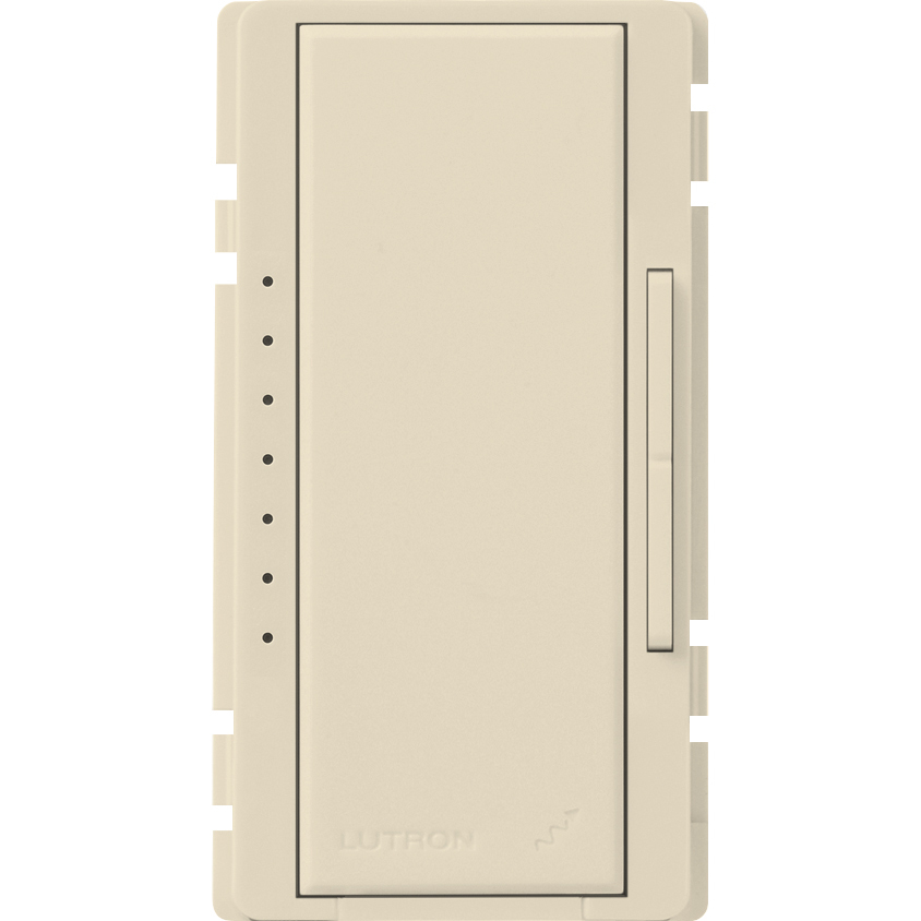 RK-D-ES RadioRA 2 Dimmer Color Change Kit, For Use With Maestro RadioRA-SR RadioRA RadioRA 2 HomeWorks Dimmer, Surface Mount, Vertical Orientation, 1-5/16 x 2-5/8 in Size, Plastic, Eggshell