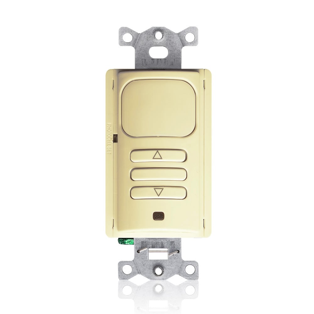 OSD10-I0I 1-Pole Auto ON Occupancy Sensor, 120/277 V AC, PIR Sensor, 1000 sq-ft Coverage, 180 deg Viewing