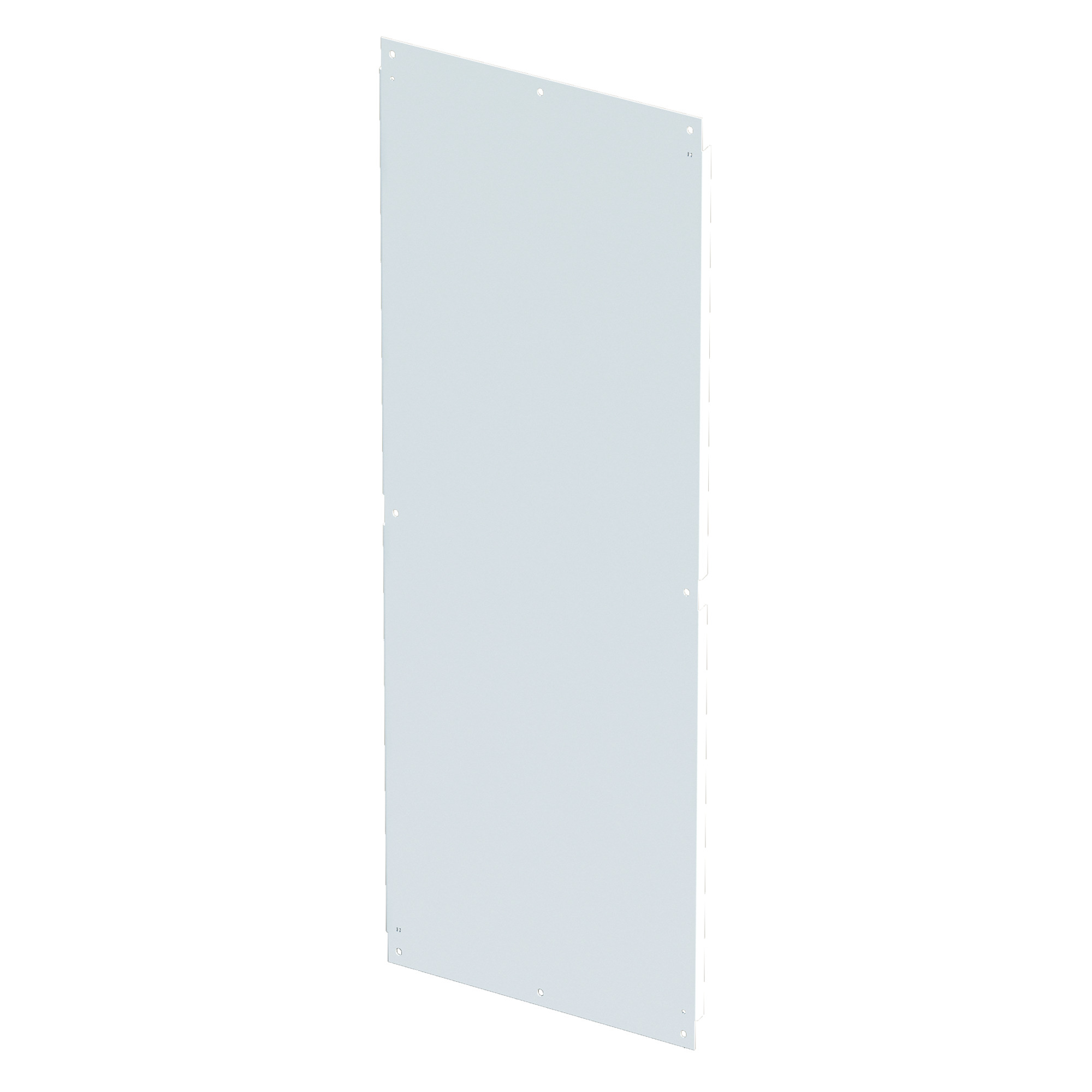 A90SMP14G PNL30 Side Mounted Panel, 14 in W x 78 in H, 12 ga Steel, White