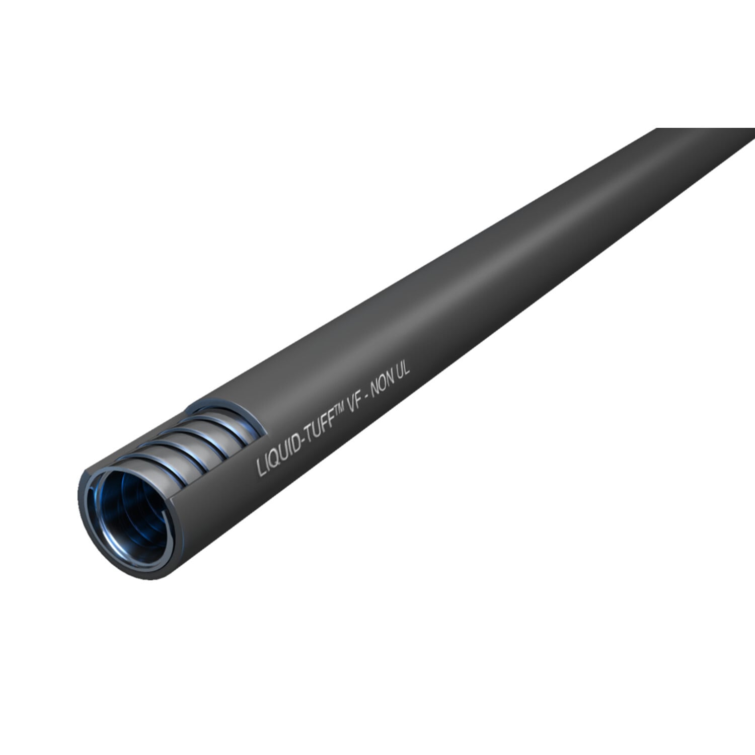6103-66-00 Liquid-Tuff Type VF Liquid Tight Flexible Metal Conduit, 3/4 in Trade, 0.82/0.84 in ID x 1.03/1.05 in OD, 2000 ft Reel L, Steel