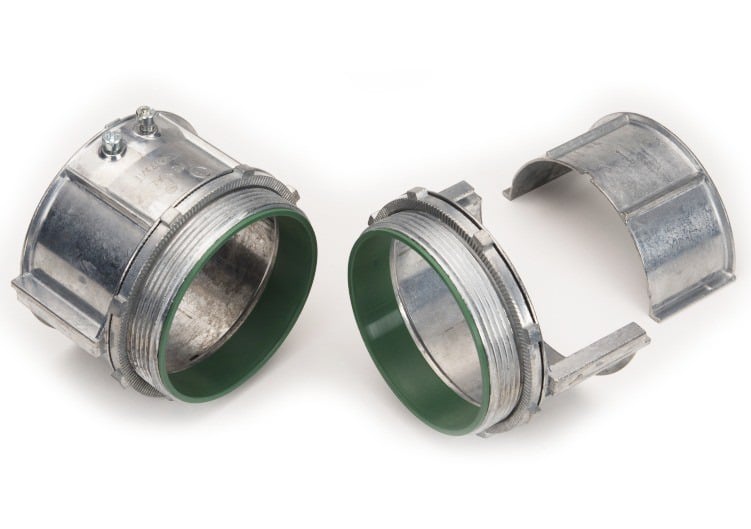 Mighty-Align DC2SLP Slip Connector, Set Screw, Zinc Die Cast, Size 3 Inch