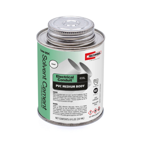 55979 Solvent Cement, 1 gal Can, Liquid Form, Clear, 0.91
