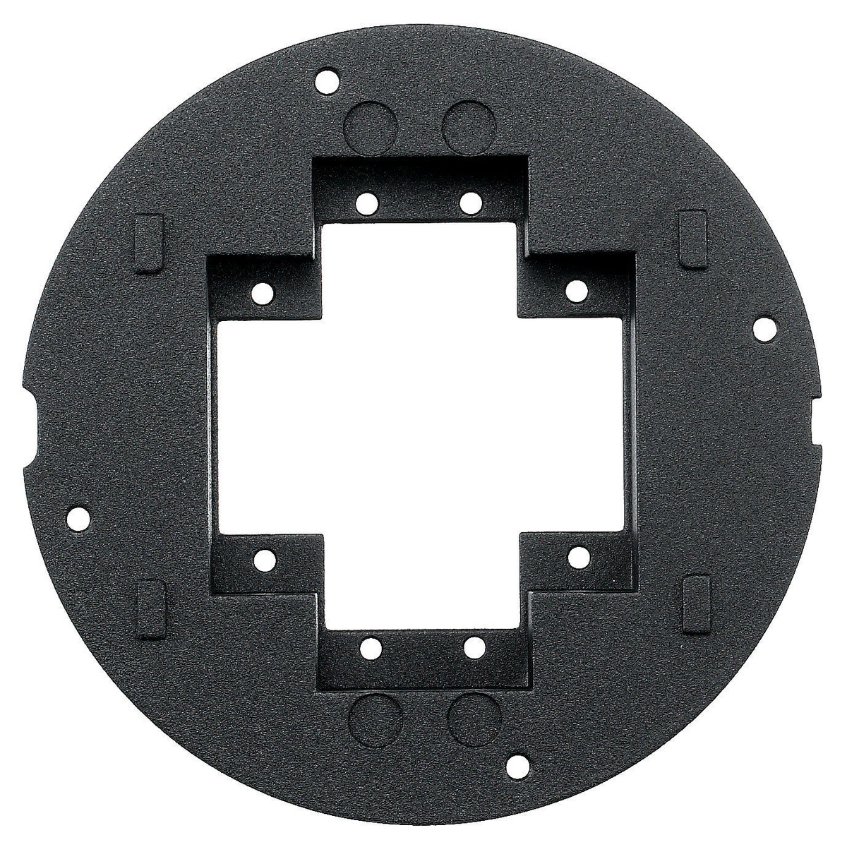 S1SPEXT3 Standard Fire-Rated Poke-Through Sub Plate, 5.36 in Dia, 0.69 in L, Cast Aluminum
