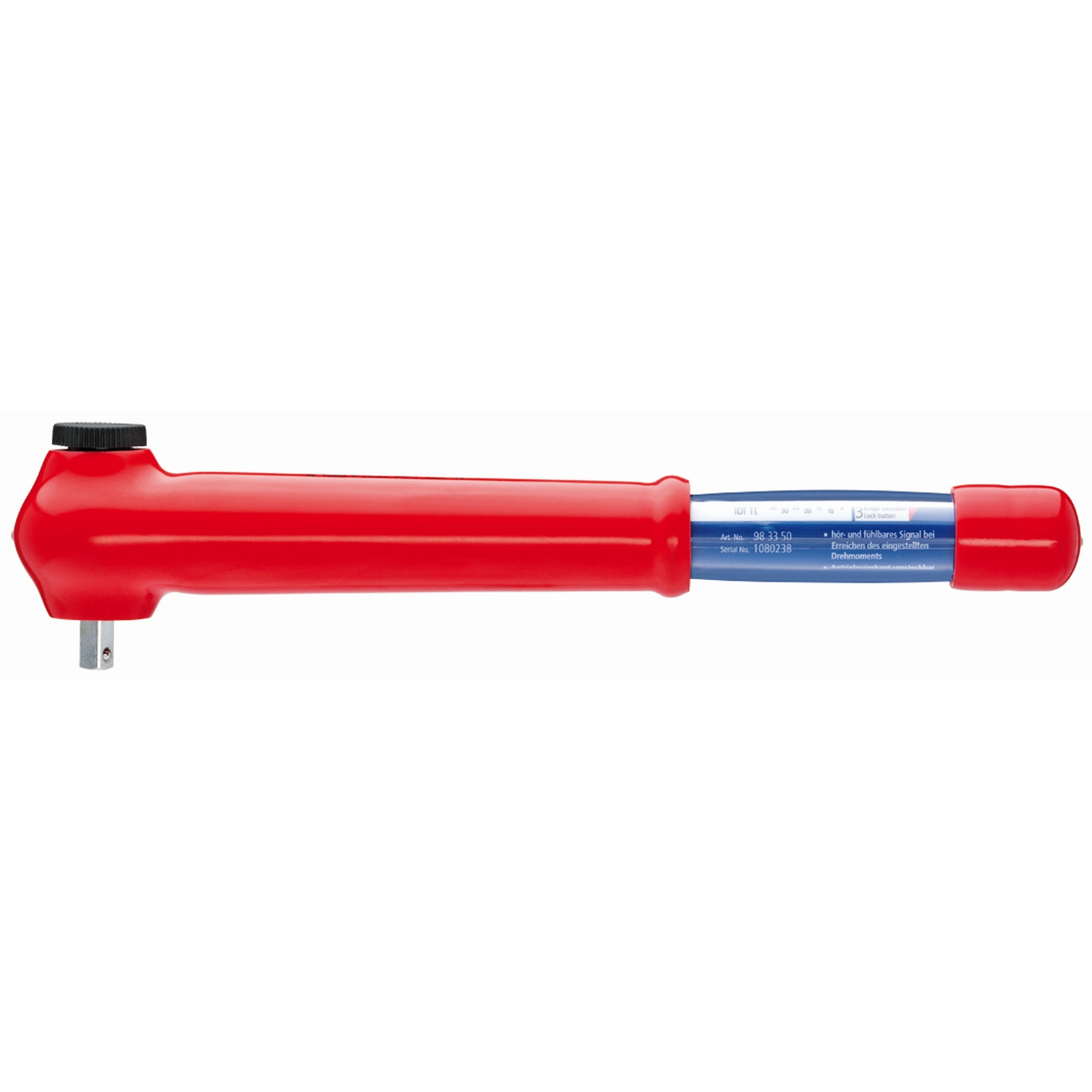 Reversible Torque Wrench, 3/8 in. Drive-1000V Insulated, 11 1/2 in.