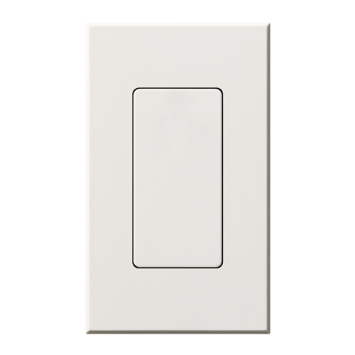 NT-BI-WH Nova T Blank Insert for Architectural Matte Wall Plates with 1 Gang Wall Plate, White