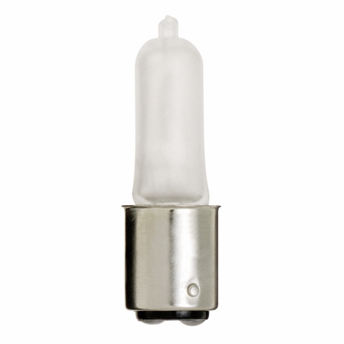 S1982 Dimmable Single Ended Halogen Lamp, 50 W, BA15d Lamp Base, T4 Shape, 120 V AC