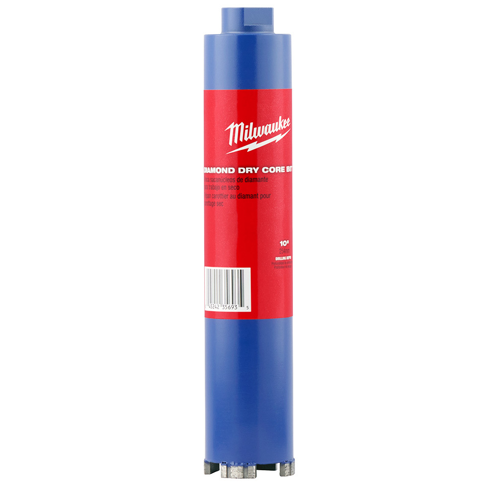 48-17-0015 Dry Core Masonry Bit, 1-1/2 in Drill - Fraction, 1.5 in Drill - Decimal Inch