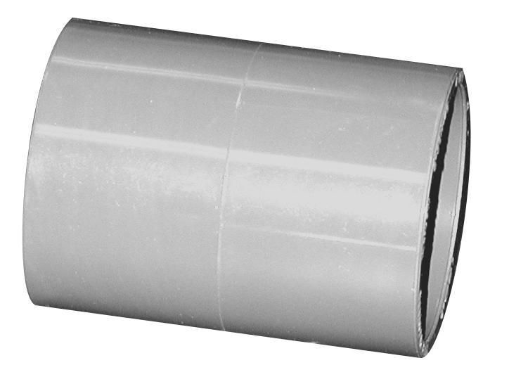 077196 Scepter Long Line Conduit Coupling, 4 in, For Use With Rigid PVC Conduit, PVC