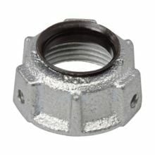 1039 Throat Bushing, 3-1/2 in Trade, Malleable Iron, Zinc Plated