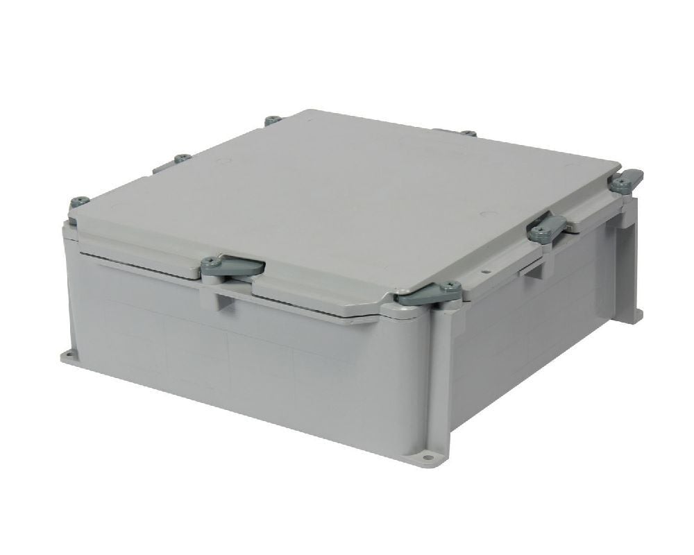 12 X 12 X 4 PVC Grey Junction Box