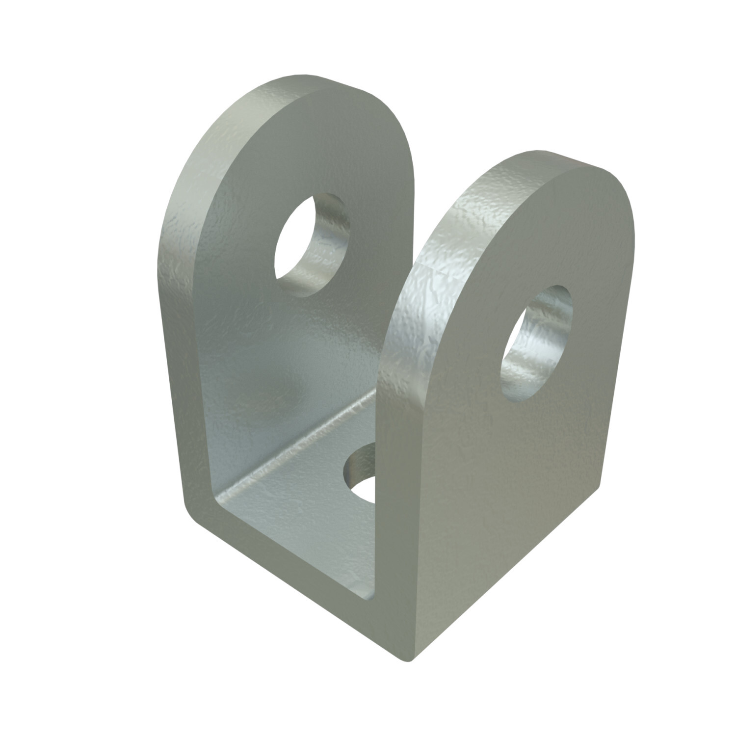 P1973-HG Channel U-Shaped Fitting, 3 Holes, 2-1/4 in L x 1-5/8 in W, For Use With 1-5/8 in W Series Channel, HRPO Steel