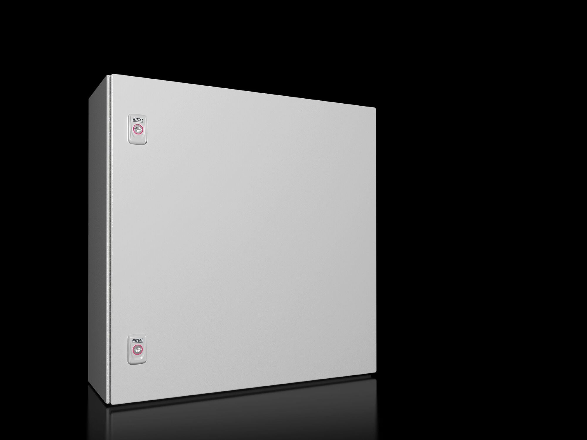 1060000 AX Series Compact Enclosure With (1) Gland Plate, 600 mm W x 210 mm D x 600 mm H, NEMA 4, Carbon Steel