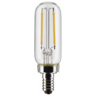 2.8 Watt T6 LED Lamp - Clear - Candelabra Base - 90 CRI - 4000K - 120 Volts