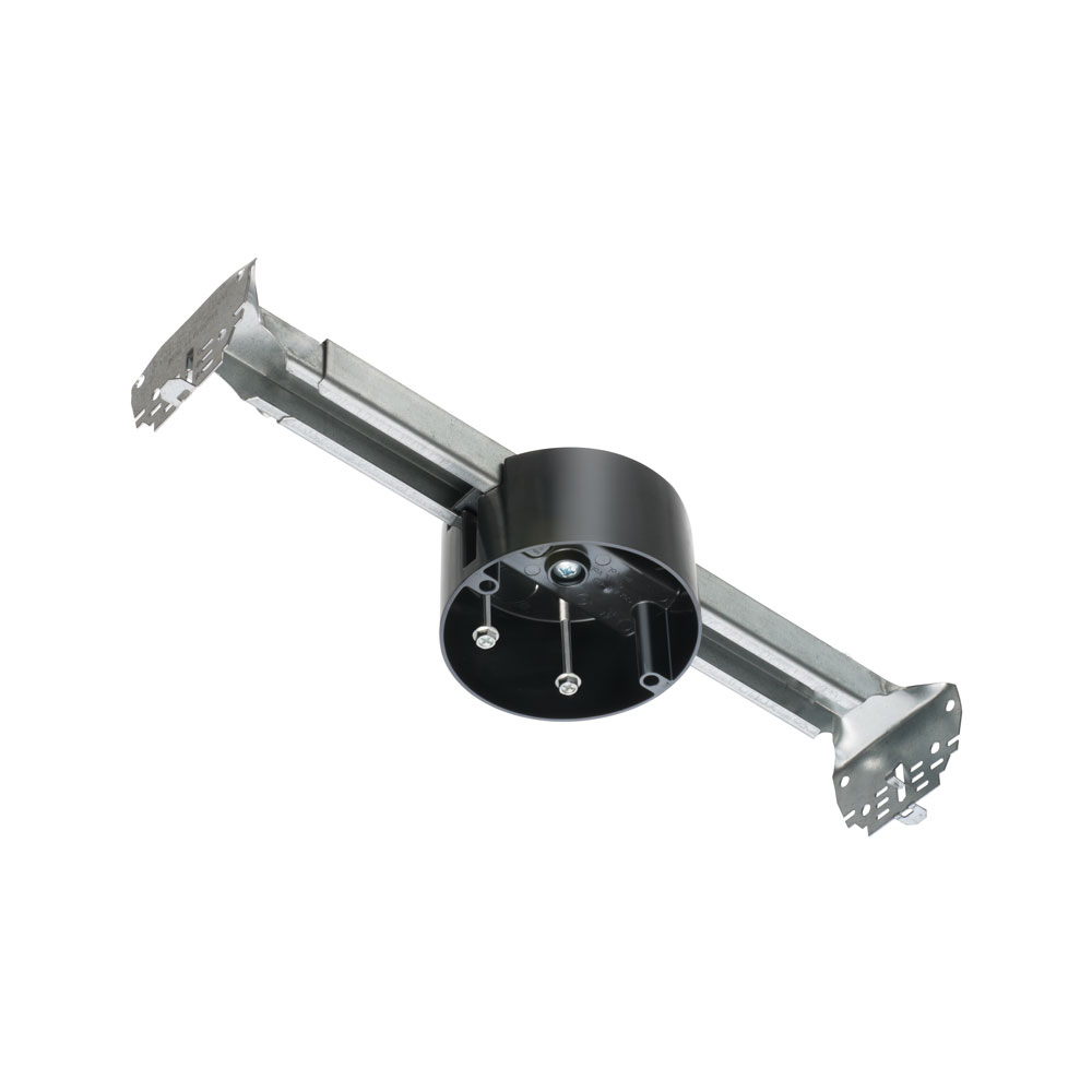 FBR423 Economical Fan/Fixture Support Box With Adjustable Steel Bracket, Plastic/Steel, 23 cu-in Capacity, 2.548 in L