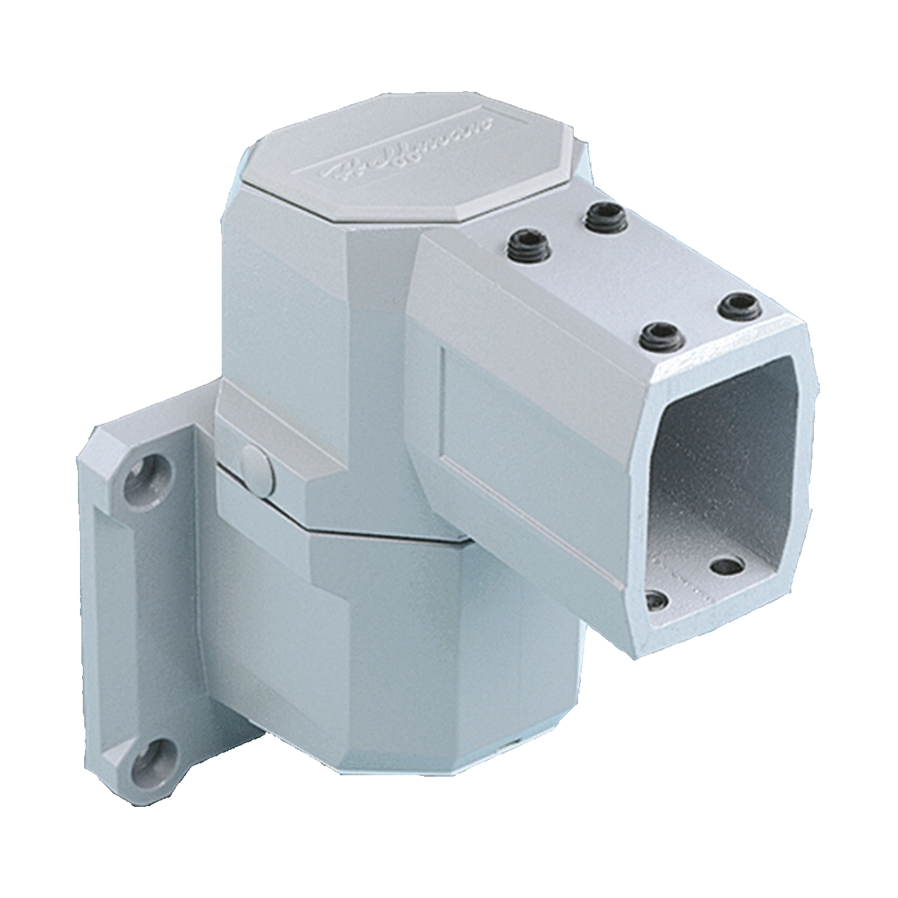 CCS2WJHLG Compact CS4 Horizontal Wall Joint, 6.99 in L, For Use With COMPACT Series 2 45 x 60 mm Pendant Arms, Aluminum, Light Gray