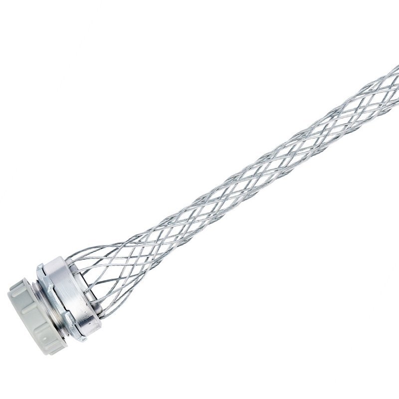 L7506-100 77 Series Dust Tight Strain Relief Cord Grip, 0.94 to 1.25 in Cable Openings, Galvanized Wire