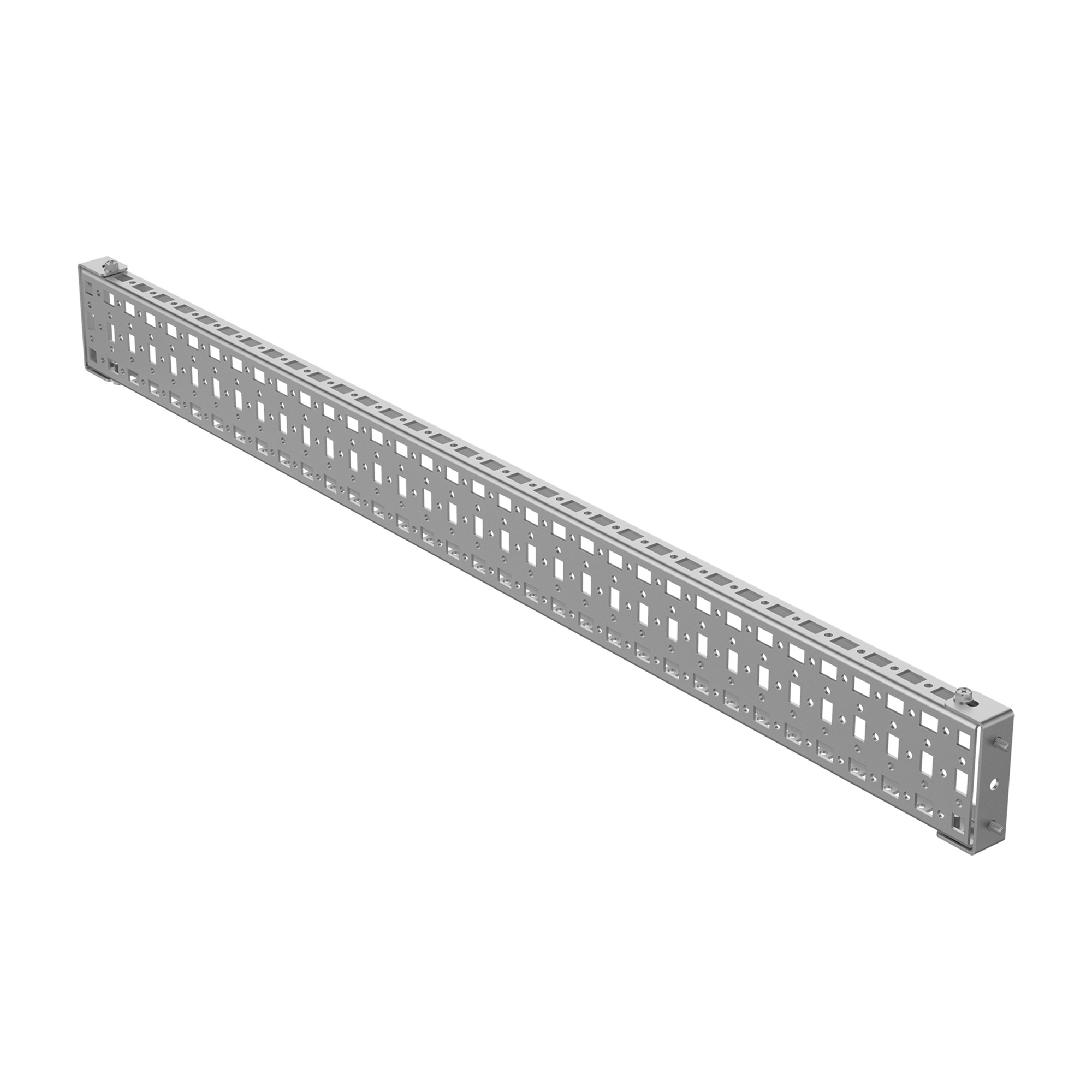 PGH3S10 ProLine P20 Grid Strap, For Use With ProLine 300 mm W x 1000 mm D Frames and Server Cabinet, 3-Row Hole Pattern, Steel