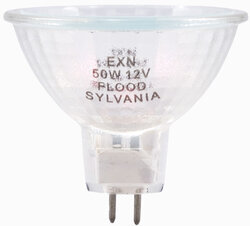 50MR16/T/FL35/C(EXN)-12V/58309 Dimmable Low Voltage Single Ended Halogen Lamp, 50 W, GU5.3 Halogen Lamp, MR16 Shape, 3000 Lumens