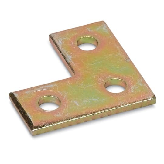 B-936 Kindorf 900 Connector Angle Plate, 4 Holes, 4-1/2 in L x 3 in W, Steel