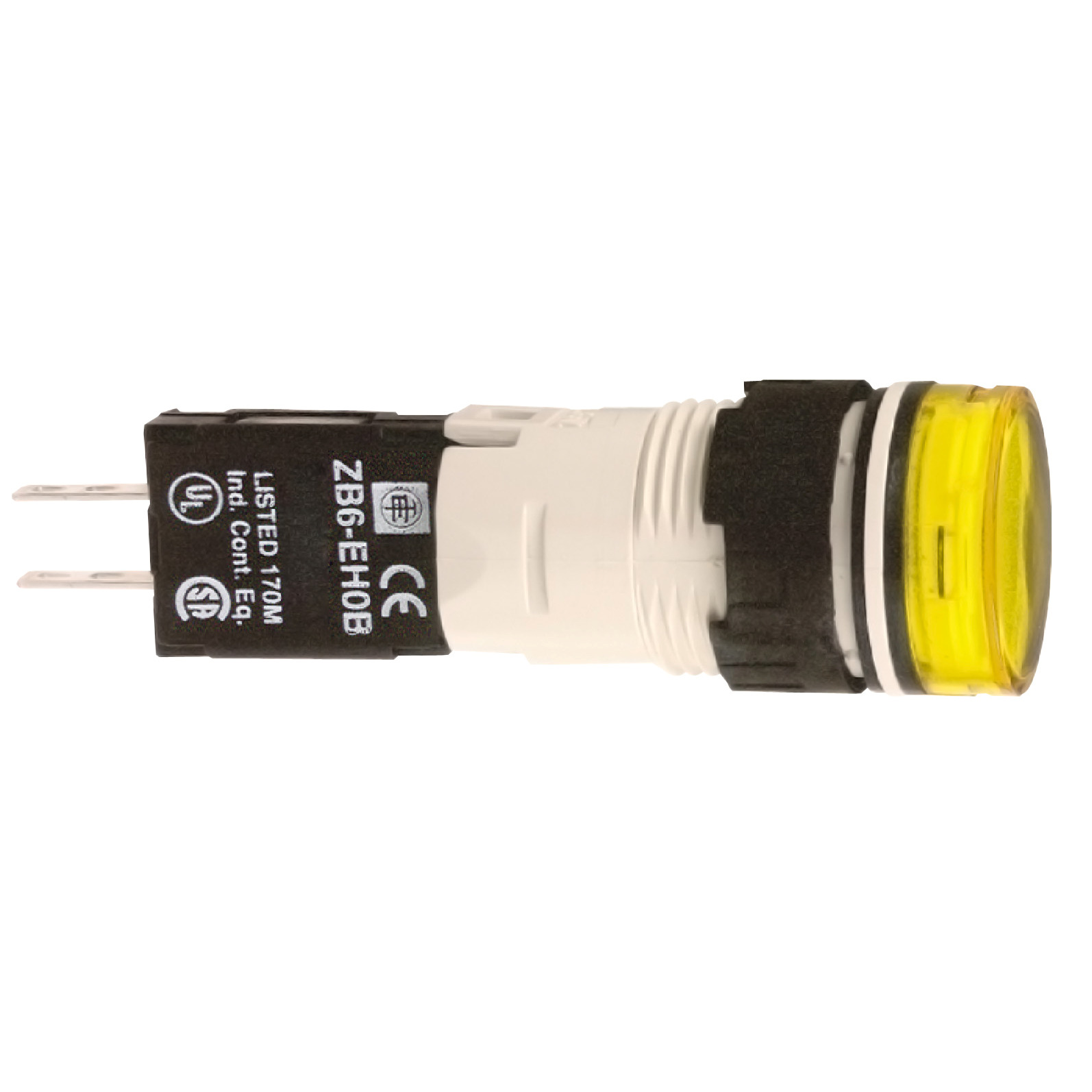 XB6AV5GB Harmony Complete Pilot Light, 48 to 120 VAC/VDC, Panel Mount