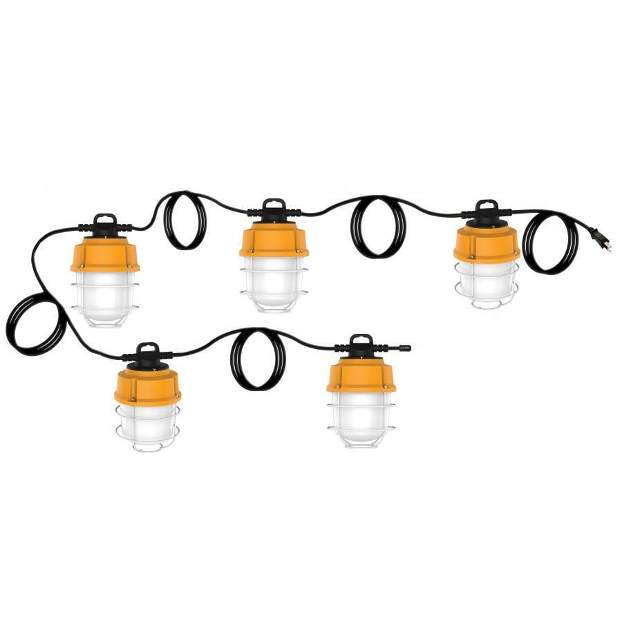 S8976 Non-Dimmable Corncob Shape String Light, 120 V AC, Natural, 5 Lamps