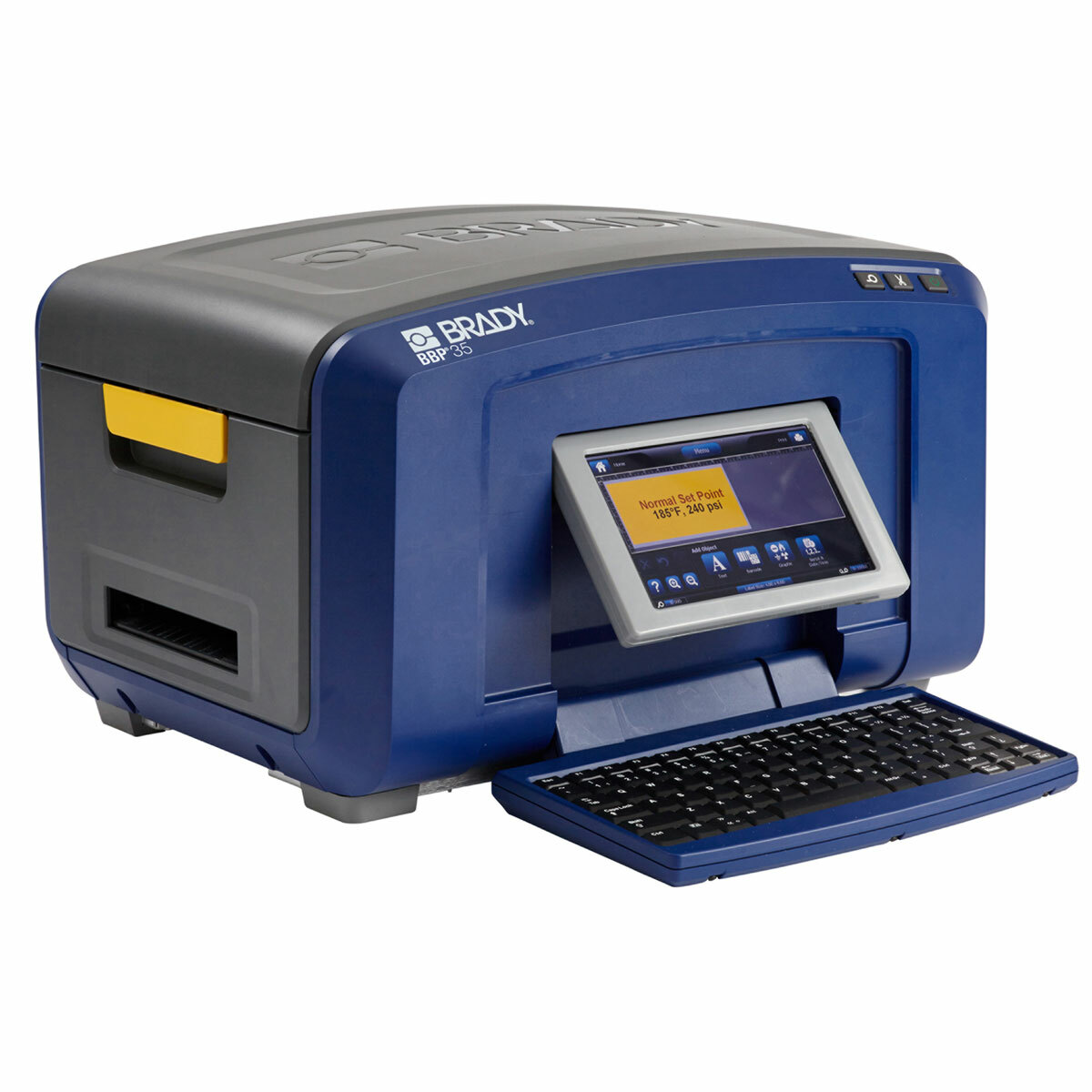 BBP35 BBP35 Label Printer, Thermal Transfer Print, AC Powered, Color Touchscreen Display