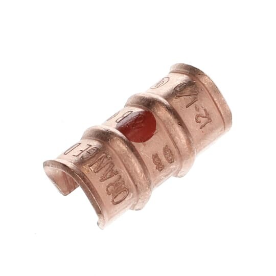 54740 Color-Keyed Standard C-Tap Compression Connector, C Shape, 1 Taps, 2 to 1/0 AWG Main/Run, 12 to 2 AWG Tap, Copper