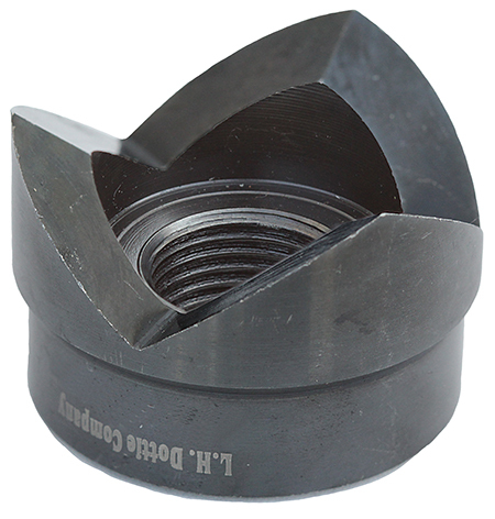 HPD138 Punch Tool Die, 1-1/4 in Conduit/Pipe, 1-3/8 in ID Knockout, High Speed Steel