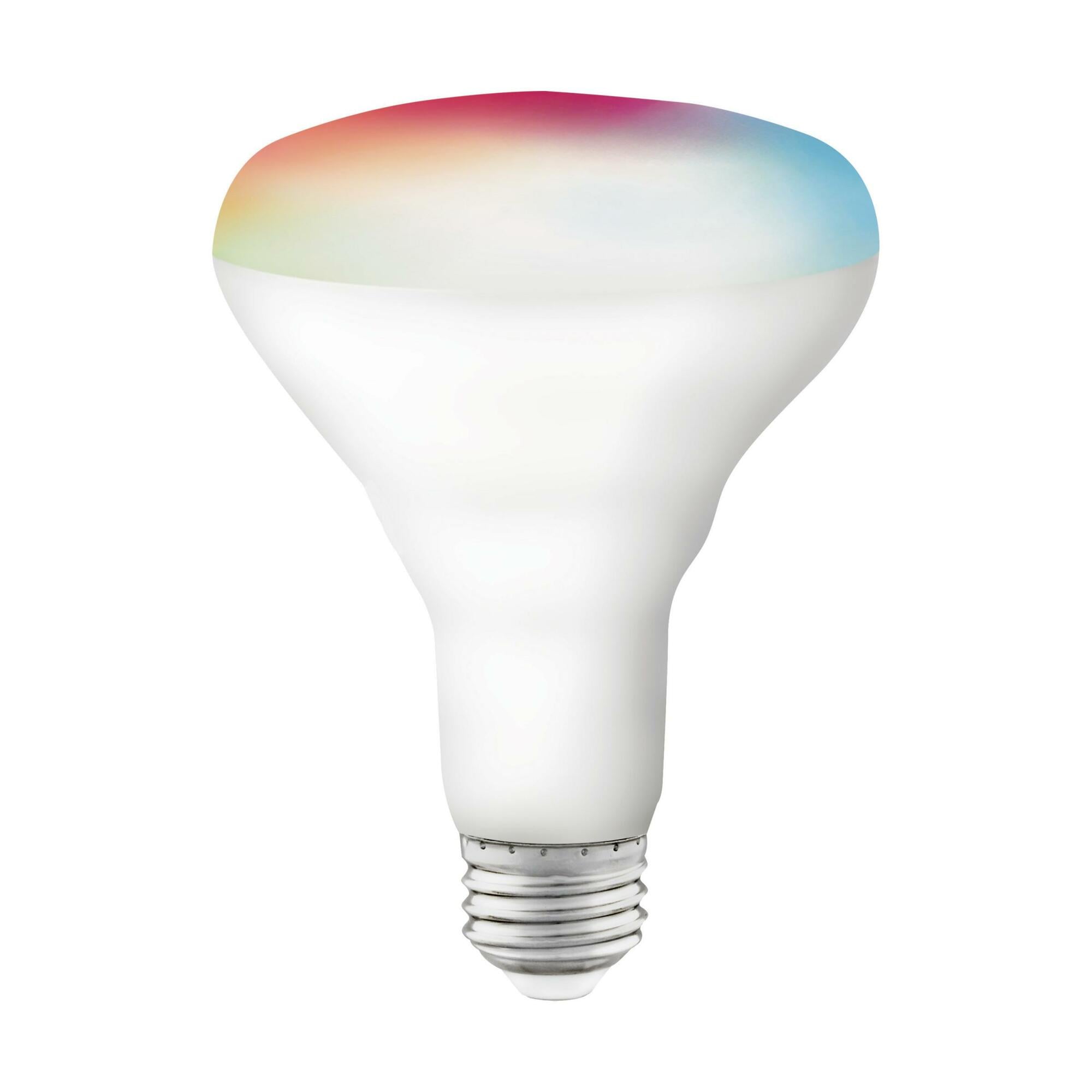 S11255 Smart Dimmable LED Reflector Lamp, 9.5 W, 65 W Incandescent Equivalent, E26 Lamp, BR30 Shape, 800 Lumens