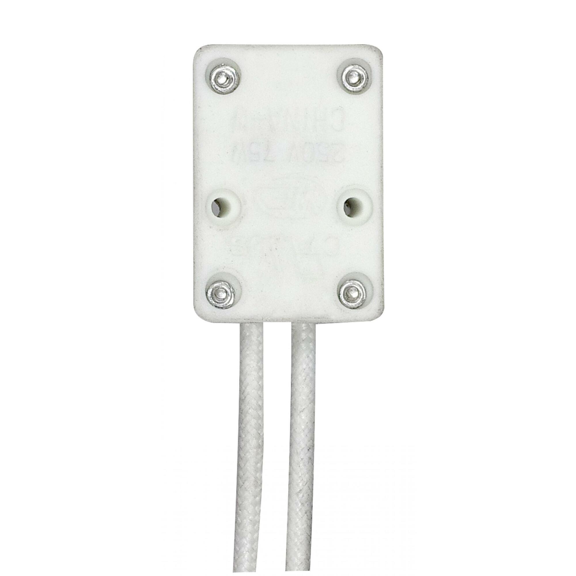 90-475 Lamp Socket, 75 W Lamp, 250 V AC, GX5.3 Lamp Base