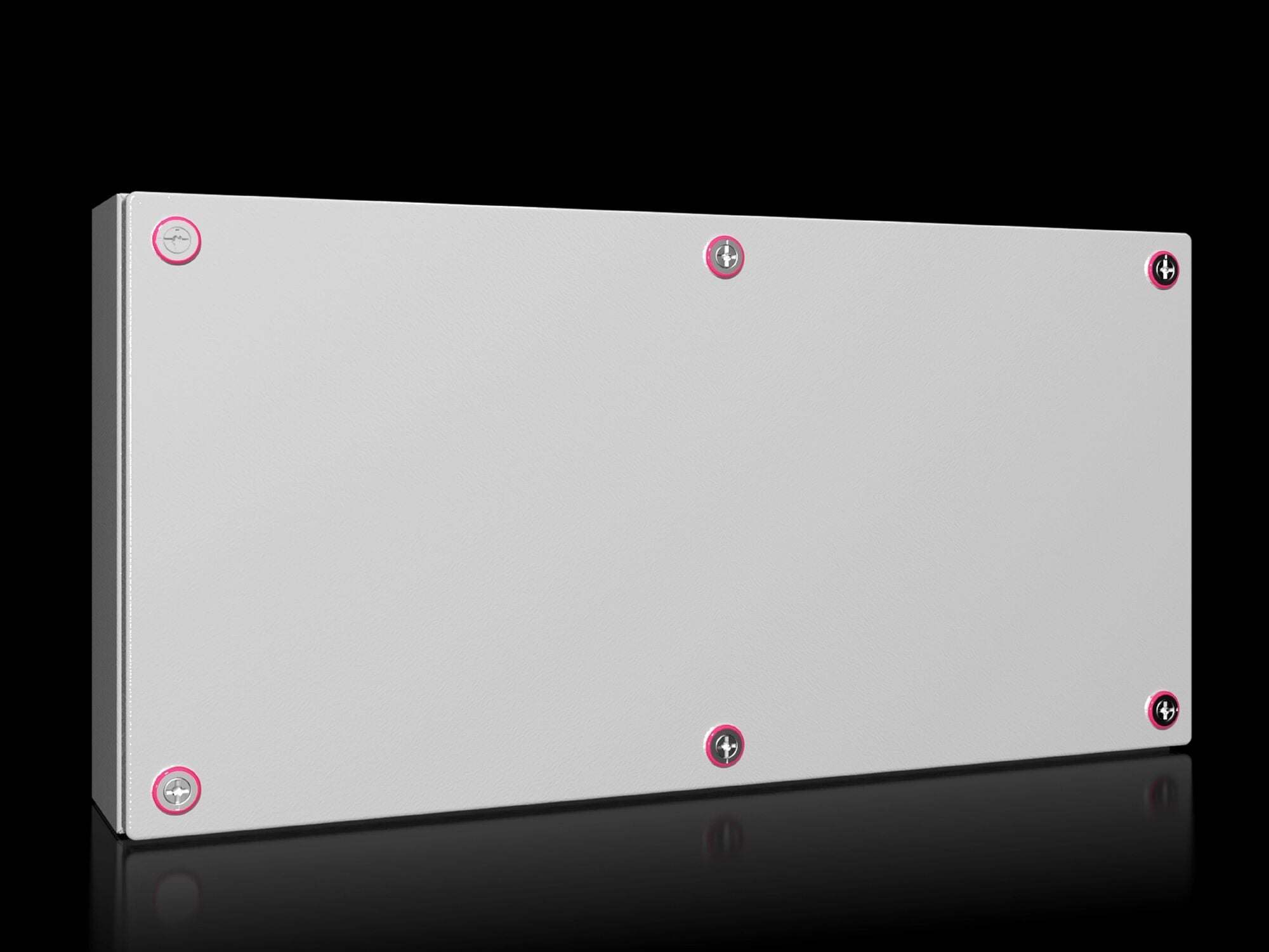 1510000 KX Series Small Terminal Box, 600 mm W x 120 mm D x 300 mm H, NEMA 4, Carbon Steel