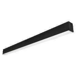 LNSLOT1A34UNHD8SC148CBL/63732 1A Generation Selectable Linear Slot, 34 W Fixture, 120 to 347 V, Black Housing