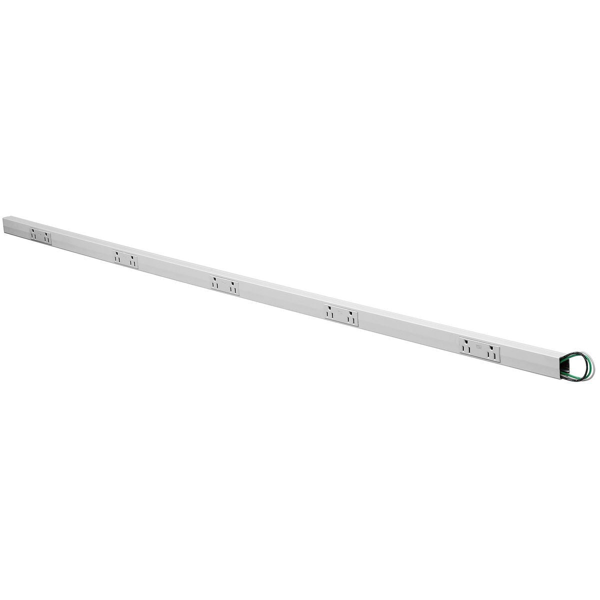 PT156112W 1-Circuit Non-Metallic Raceway, 6 ft L x 3 in W x 2 in H, PVC