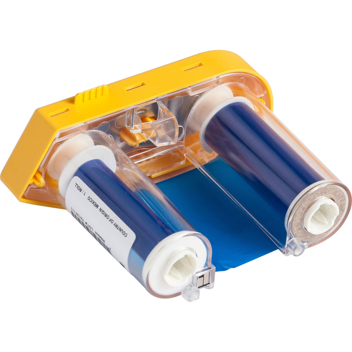 M61-R10010-BL R10000 Single Color Printer Ribbon, 75 ft L x 2 in W, Polyester/Resin, Blue