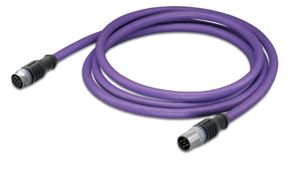 756-1105/060-050 Connection Cable, M12, 5 m L Cable, 5 Poles