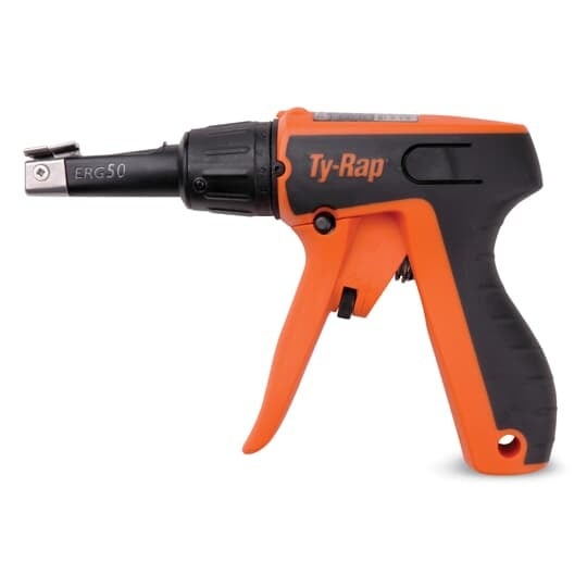 ERG50 Ty-Rap Ergonomic Cable Tie Installation Tool, 7 in L x 1-5/8 in W, 5 in D