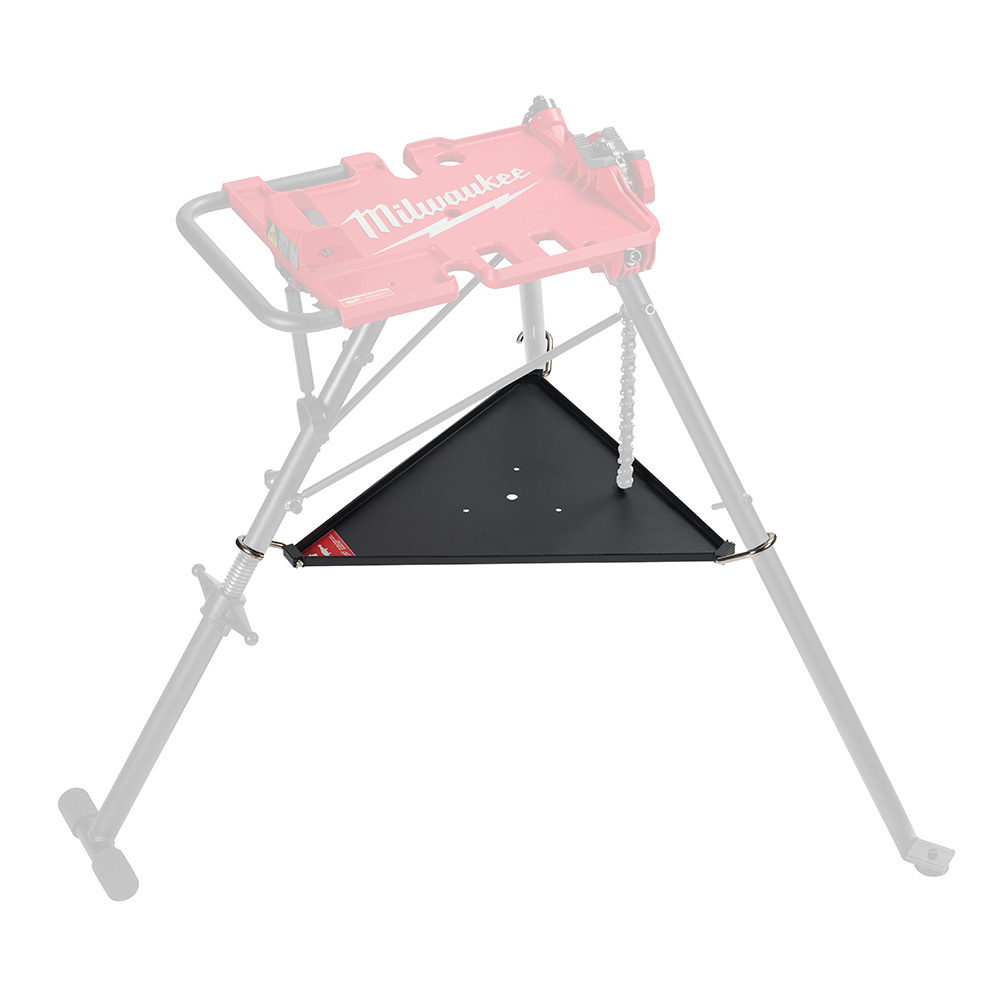 48-22-8695 Lower Shelf, For Use With 48-22-8690 6 in Leveling Tripod Chain Vise, 50 lb Capacity, Steel