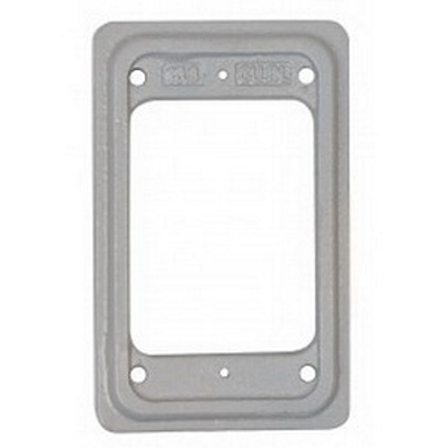 FS Cast Device Box Extension, 1-Gang, Malleable Iron