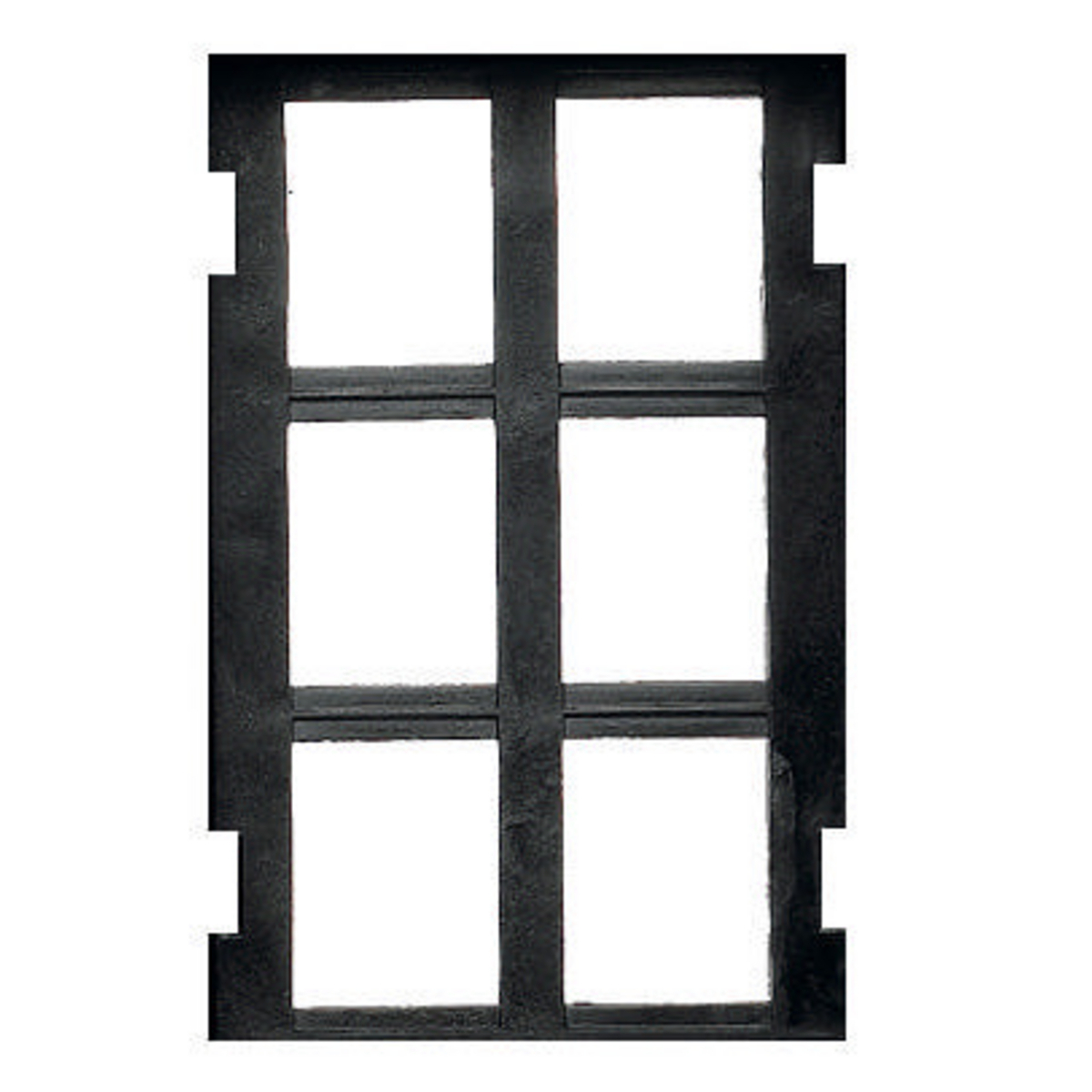 S1DFMAX 6-Port Non-Metallic Standard Sized Replacement Data Frame, For Use With Open Systems/ S1SPMAX Sub-Plate