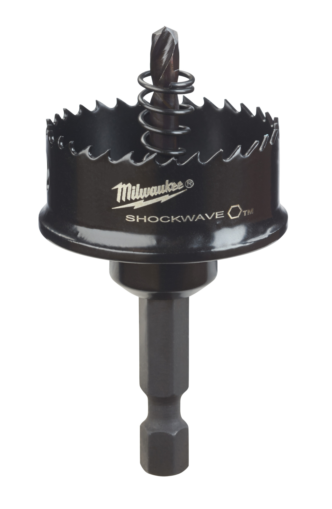 49-56-9825 Shockwave Straight Pitch Thinwall Hole Saw, 1-1/4 in Dia, 1/8 in D Cutting, HSS Cutting Edge