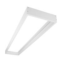 TPE10SK14 Field Install Surface Mount Kit, For Use With TPE Edge Lit Series 1 x 4 ft LED Troffer, Aluminum, White