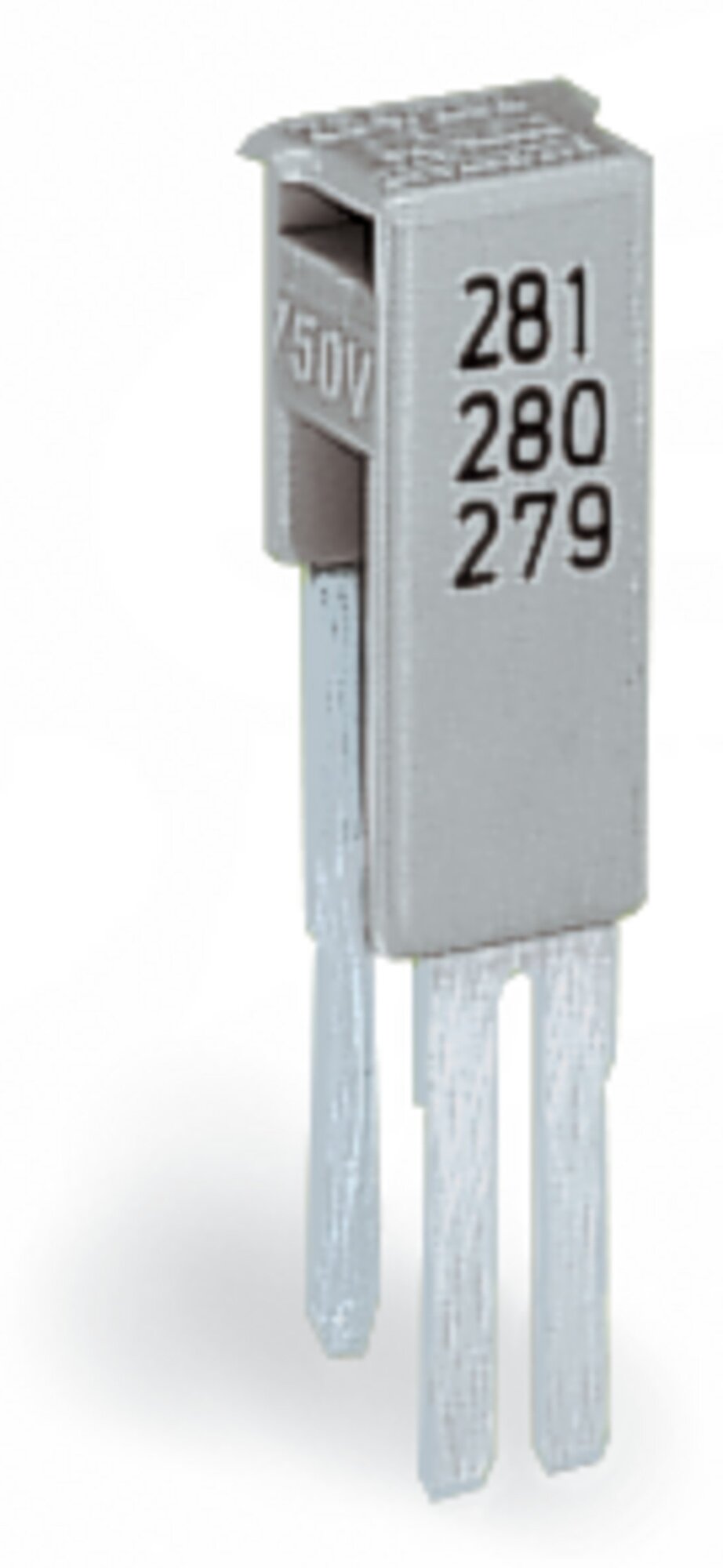 284-414 Step-Down Jumper, Polyamide, 0.362 in H x 0.264 in W x 1.205 in D