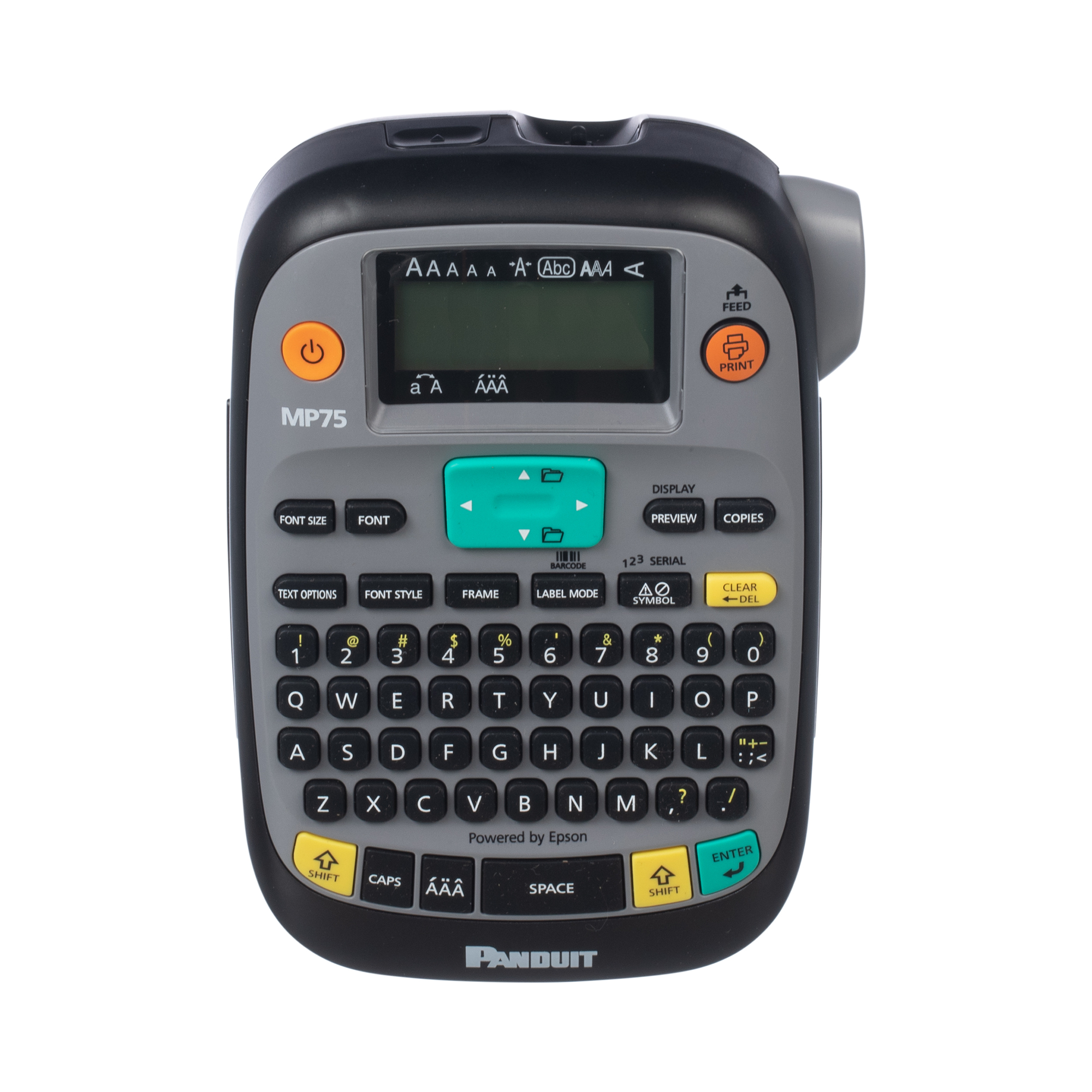 MP75 PXE Mobile Label Printer, Dot Matrix Printer Print, 0.75 in W Tape