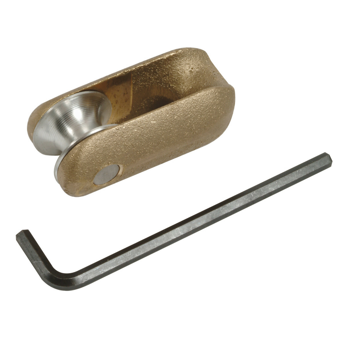 678 Rope Clevis, 6500 lb Capacity, 0.94 in ID, For Use With Flexible Eye Grip