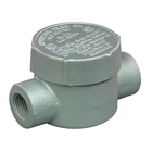 Conduit Outlet Box, Dust-Ignitionproof Explosionproof Raintight, Series: GRJ, 3/4 in, 2.13 in Cover Opening Size, 7.3 cu-in, For Use With: Threaded Metallic Conduit System, Malleable Iron, Triple Coated, 2.88 in H x 2.88 in W x 2.06 in D