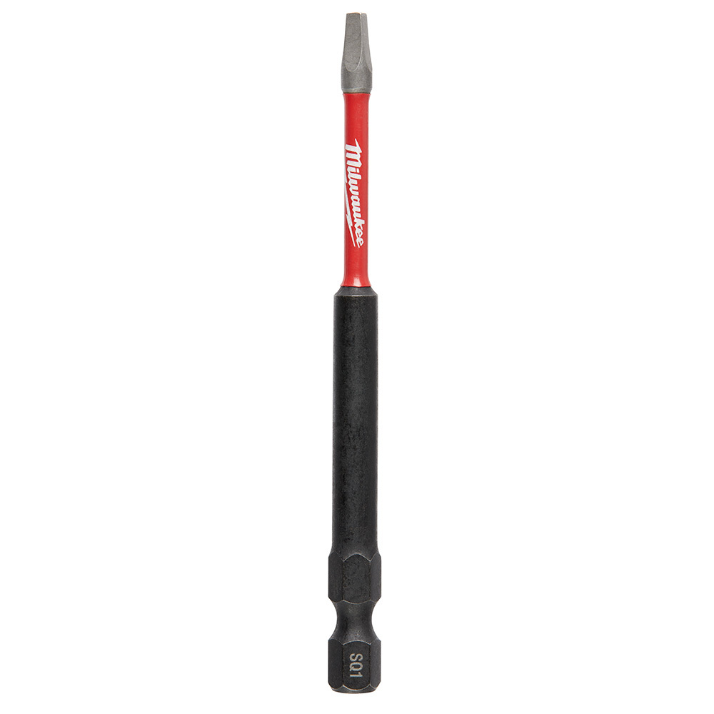 48-32-4794 Shockwave Impact Duty Impact Power Bit, #1 Square Point, 3-1/2 in OAL, 1/4 in, Steel